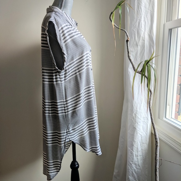 [Calvin Klein] Stripe Button Down Shirtdress Sz XL - Picture 4 of 8